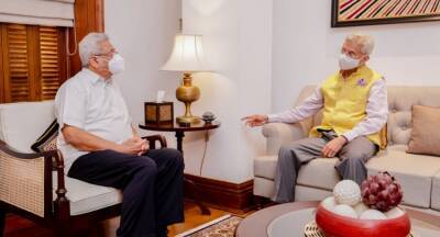 Gotabaya Rajapaksa - Dr. Subrahmanyam Jaishankar meets President Rajapaksa - newsfirst.lk - Usa - India - Sri Lanka