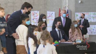 Ontario signs onto Federal Childcare Deal just days ahead of deadline - globalnews.ca - Canada