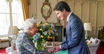 Justin Trudeau - Boris Johnson - Windsor Castle - prince Harry - prince Charles - Mark Rutte - Queen meets Canadian PM Justin Trudeau in first in-person engagement after Covid - ok.co.uk - Britain - Netherlands - Ukraine - county Summit