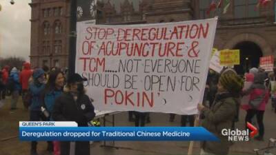 Matthew Bingley - Ford Government backtracks from plans to deregulate Ontario’s Traditional Chinese Medicine - globalnews.ca - China