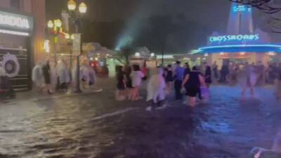 Streets flood at Disney's Hollywood Studios after rare March downpour in Central Florida - fox29.com - state Florida - Mexico - county Gulf