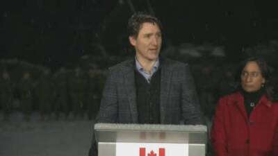 Justin Trudeau - Abigail Bimman - Trudeau visits troops in Latvia, renews Canada’s NATO commitments - globalnews.ca - Canada - Russia - Latvia