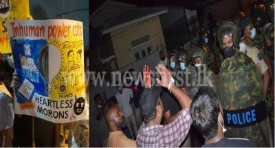 45 arrested for Mirihana Protest - newsfirst.lk - Sri Lanka