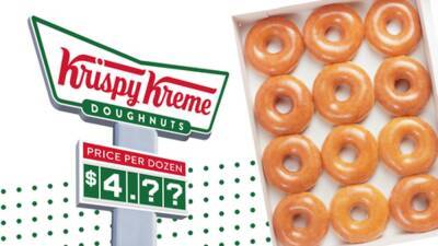 Joe Biden - Krispy Kreme to sell a dozen glazed doughnuts for average US gas price - fox29.com - Usa - state North Carolina - Russia - Charlotte, state North Carolina - Ukraine