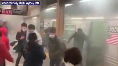 Brooklyn subway shooting witness recalls 'mayhem' inside train - fox29.com - New York - city New York