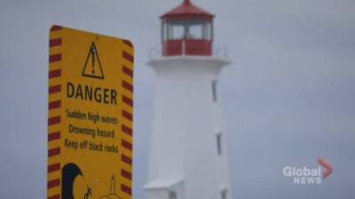 Nova Scotia - Alexa Maclean - Fatal Peggy’s Cove accident after two men slip on black rocks - globalnews.ca