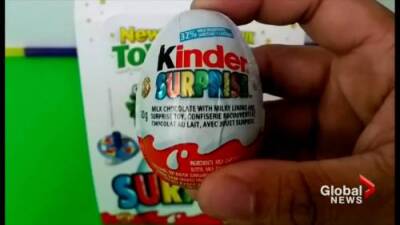 10 Kinder chocolate products recalled over possible salmonella contamination - globalnews.ca