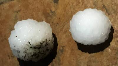 Historic size? National Weather Service to study large hail found in Texas - fox29.com - state Texas - county Brown