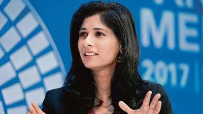 IMF's Gita Gopinath on why the world needs to prepare for Covid-19 downsides. See details - livemint.com - India - Ukraine