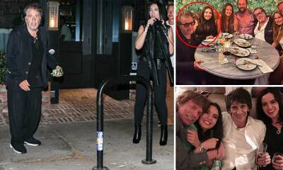 Page VI (Vi) - Mick Jagger - Hollywood legend Al Pacino, 81, began dating Mick Jagger's ex Noor Alfallah, 28, during pandemic - dailymail.co.uk - state California - city Venice
