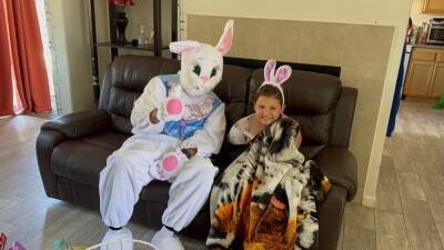 Easter Bunny - Easter Sunday - 9-year-old shot waiting for Easter photos gets visit from the Easter Bunny - fox29.com