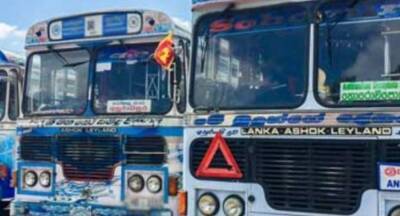Private Bus workers protest against fuel price hike - newsfirst.lk - Sri Lanka - county Price - city Rambukkana