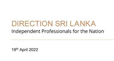 Multi-disciplinary group of leading professionals call for President, PM resignation - newsfirst.lk - Sri Lanka