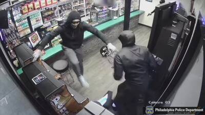 Four suspects sought in gas station robbery in South Philadelphia - fox29.com
