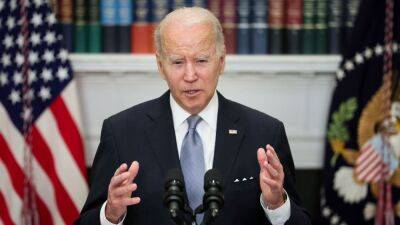 Joe Biden - Vladimir Putin - Biden to ask Congress for additional $33B to help Ukraine battle Russia - fox29.com - Washington - Russia - Poland - Bulgaria - Ukraine