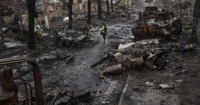 Russia - Volodymyr Zelenskyy - Ukraine decries alleged atrocities by Russian troops in Bucha: ‘Horror movie’ - globalnews.ca - Germany - Russia - city Moscow - Ukraine