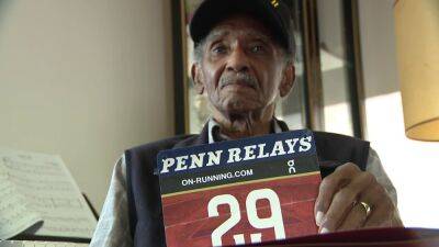 100-year-old runner at Penn Relays provides inspiration for family, friends - fox29.com - state New Jersey - county Branch - county Wright - county Long