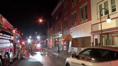 4 people rescued from apartment near commercial building fire in Millville, authorities say - fox29.com