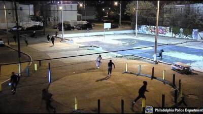 Police searching for suspects who allegedly fired more than 60 shots at playground in Mill Creek - fox29.com