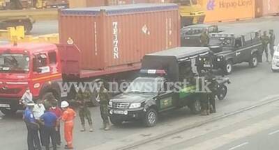Customs clarifies armed escort video; says radioactive material was re-exported - newsfirst.lk - Sri Lanka - Canada