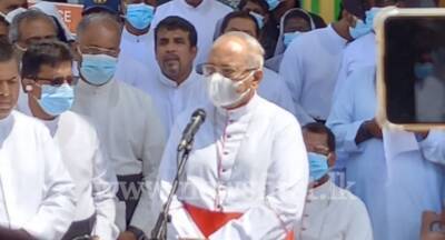 Malcolm Cardinal Ranjith - Easter Attacks conspirators gained power, but they cannot protect it – Cardinal - newsfirst.lk - Sri Lanka