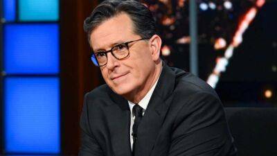 Stephen Colbert - Ken Jeong - New 'Late Show' Episodes Suspended Amid Stephen Colbert's COVID-19 Symptoms - etonline.com