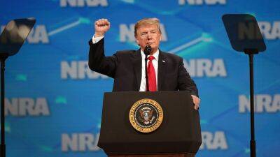 Donald Trump - Greg Abbott - Scott Olson - Trump slated to speak at NRA's first annual meeting since pandemic - fox29.com - Usa - state North Carolina - city Indianapolis, state Indiana - state Indiana - city Houston