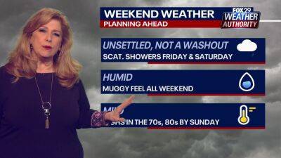 Weather Authority: Foggy Friday as rainy, humid weather takes over the weekend - fox29.com - state New Jersey - state Delaware
