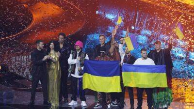Volodymyr Zelenskyy - Eurovision 2022: Ukraine band releases new war video after big win - fox29.com - Italy - Britain - Russia - Ukraine - city Mariupol, Ukraine