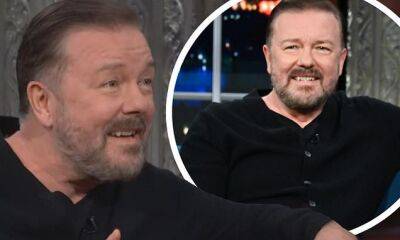 Stephen Colbert - Ricky Gervais - Ricky Gervais jokes about Netflix special SuperNature getting delayed due to coronavirus pandemic - dailymail.co.uk - Britain