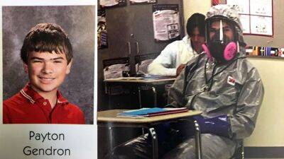 Payton Gendron - Buffalo mass shooting suspect wore hazmat suit to school, claimed he'd stabbed cat - fox29.com - New York - state New York - county Buffalo - city Hometown