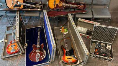 Police recover stolen, rare guitars belonging to band - fox29.com - state Oregon - city Portland, state Oregon