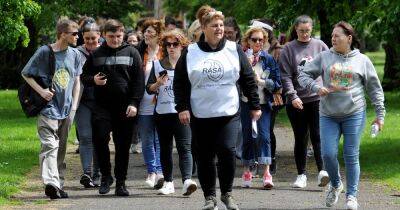 Paisley walk to support people's mental health is a success - dailyrecord.co.uk