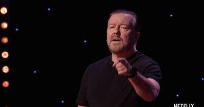 Ricky Gervais - Ricky Gervais vows to perform even on a commode as he issues health update - dailystar.co.uk