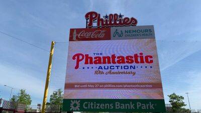 Philadelphia Phillies - Bryce Harper - Phillies Phantastic Auction: $100K worth of experiences, memorabilia being auctioned for charity - fox29.com