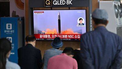 Joe Biden - S. Korea says N. Korea launched suspected intercontinental ballistic missile, 2 other missiles - fox29.com - South Korea - Japan - Usa - North Korea - city Pyongyang - city Seoul, South Korea