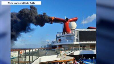 Carnival Freedom Fire: Part of cruise ship catches fire while docked at Grand Turk - fox29.com - Bahamas