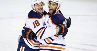 Leon Draisaitl - Zach Hyman - Edmonton Oilers advance to West Final with OT win over Flames - globalnews.ca - county St. Louis - state Colorado