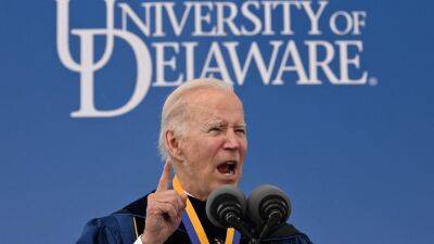 Joe Biden - Biden tells Delaware grads to step up, 'now it's your hour' in commencement speech - fox29.com - Usa - state Delaware - city Newark, state Delaware - state Texas - county Uvalde