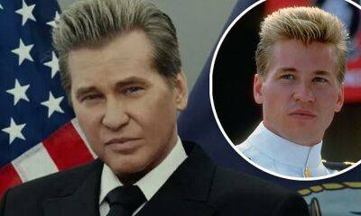 Tom Cruise - Val Kilmer - Val Kilmer was thrilled to put health concerns aside to return as Iceman in Top Gun: Maverick - dailymail.co.uk - county San Diego - Reunion - county Maverick