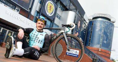 Cyclist to travel 500 miles round every Scottish football ground to raise awareness of mental health crisis - dailyrecord.co.uk - Scotland