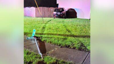 Intoxicated driver causes car to crash into Gloucester Township home, police say - fox29.com - county Jefferson