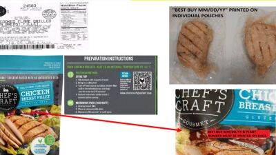 Chicken recall: Nearly 600K pounds of ready-to-eat chicken breasts may be undercooked - fox29.com - state North Carolina - state Virginia - state South Carolina - county Wayne - state Alabama