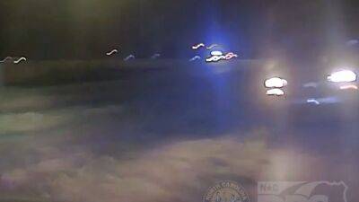 Trooper collides with wrong-way driver to save lives, dashcam video shows - fox29.com - state North Carolina - county Wake