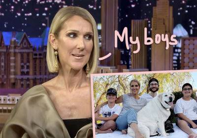 Nick Jonas - René Angélil - Celine Dion Shares Rare Photo Of Her Sons In Sweet Mother’s Day Tribute Amid Ongoing Health Issues - perezhilton.com - Ukraine