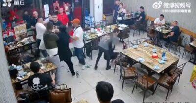 Chinese police arrest 9 after violent assault on women in restaurant - globalnews.ca - China - province Hebei