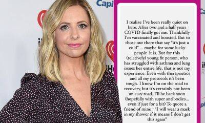 Sarah Michelle Gellar - Sarah Michelle Gellar reveals she has COVID-19 and says it has been 'tough' due to her asthma - dailymail.co.uk