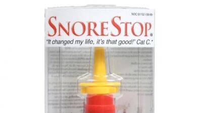 SnoreStop NasoSpray recalled due to microbial contamination, FDA says - fox29.com - Los Angeles