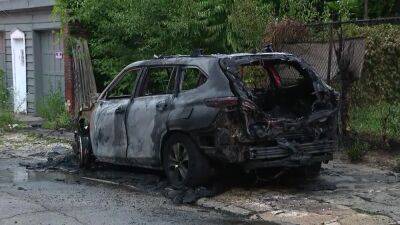 Steve Keeley - Scott Small - Off-duty officer carjacked at gunpoint in Kingsessing, car found torched in West Philadelphia, authorities say - fox29.com