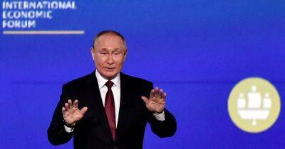 Vladimir Putin - Putin plays down rumours of his bad health in 'impressive' 72-minute speech - dailystar.co.uk - Usa - Russia - Ukraine